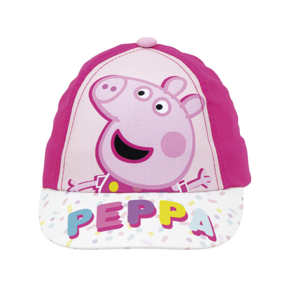 Kepurė su snapeliu mergaitėms Peppa Pig Baby, rožinė kaina ir informacija | Kepurės, pirštinės, šalikai mergaitėms | pigu.lt