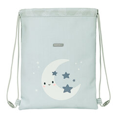 Сумка-рюкзак на веревках Safta Luna, серый, 26 x 34 x 1 см цена и информация | Школьные рюкзаки, спортивные сумки | pigu.lt