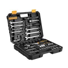 Hand Tool Set Deko Tools  DKAT82, 82 pieces цена и информация | Механические инструменты | pigu.lt