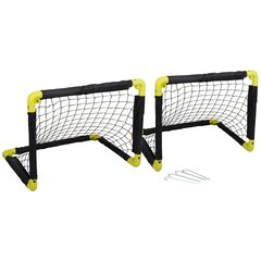 Futbolo vartų su tinklu rinkinys Dunlop, 55x44x44cm kaina ir informacija | Dunlop Futbolas | pigu.lt