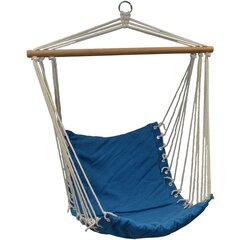 Кресло-гамак, 90x50 см, синее цена и информация | Гамаки | pigu.lt