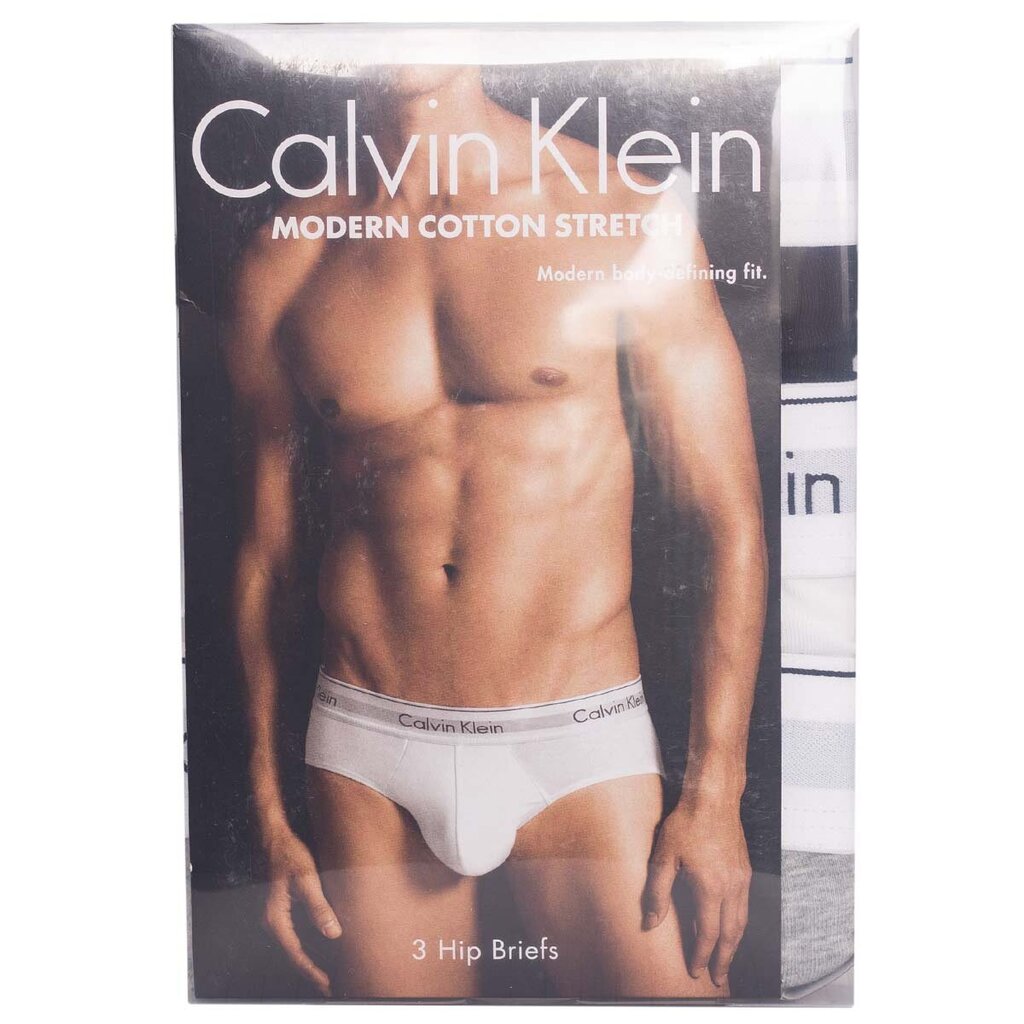 Trumpikės vyrams Calvin Klein 48389, 3 vnt kaina ir informacija | Trumpikės | pigu.lt