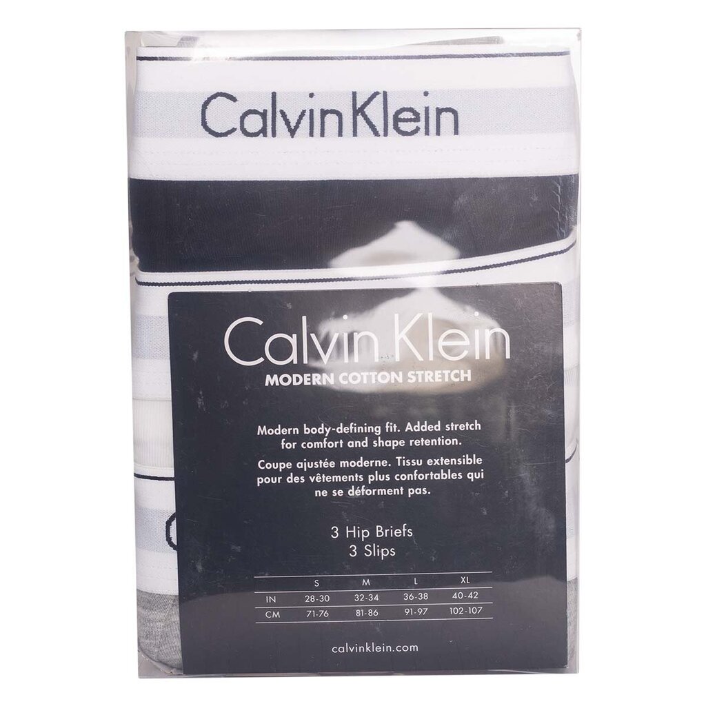 Trumpikės vyrams Calvin Klein 48389, 3 vnt kaina ir informacija | Trumpikės | pigu.lt