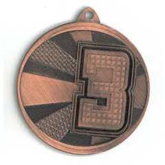 Medalis - Trečioji vieta, bronzos spalvos kaina ir informacija | Numizmatika | pigu.lt