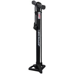 Dviračio pastatoma pompa Dunlop 174Psi (12Bar), 81 cm kaina ir informacija | Pompos dviračiams | pigu.lt