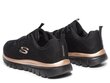 Sportiniai batai moterims Skechers graceful 12615bkrg, juodi kaina ir informacija | Sportiniai bateliai, kedai moterims | pigu.lt