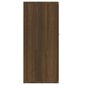 Šoninė spintelė, ruda ąžuolo, 88x30x70cm, apdirbta mediena kaina ir informacija | Svetainės spintelės | pigu.lt