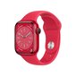 Apple Watch Series 8 GPS + Cellular 41mm (PRODUCT)RED Aluminium Case ,(PRODUCT)RED Sport Band - MNJ23EL/A LV-EE kaina ir informacija | Išmanieji laikrodžiai (smartwatch) | pigu.lt