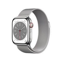 Apple Watch Series 8 41mm Silver Stainless Steel/Silver Milanese Loop цена и информация | Смарт-часы (smartwatch) | pigu.lt