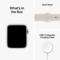 Apple Watch SE GPS + Cellular 40mm Starlight Aluminium Case with Starlight Sport Band - Regular 2nd Gen - MNPH3EL/A kaina ir informacija | Išmanieji laikrodžiai (smartwatch) | pigu.lt