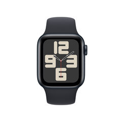 Apple Watch SE GPS + Cellular 40mm Midnight Aluminium Case with Midnight Sport Band - Regular 2nd Gen - MNPL3EL/A kaina ir informacija | Išmanieji laikrodžiai (smartwatch) | pigu.lt