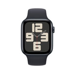 Apple Watch SE GPS + Cellular 44мм Midnight Aluminium Case with Midnight Sport Band - Regular 2nd Gen - MNPY3EL/A цена и информация | Смарт-часы (smartwatch) | pigu.lt