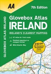 Glovebox Atlas Ireland 7th edition kaina ir informacija | Kelionių vadovai, aprašymai | pigu.lt