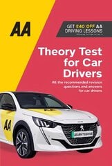 AA Theory Test for Car Drivers: AA Driving Books 15th New edition kaina ir informacija | Saviugdos knygos | pigu.lt