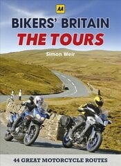 Bikers' Britain - The Tours цена и информация | Путеводители, путешествия | pigu.lt