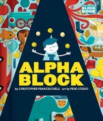 Alphablock An Abrams Block Book kaina ir informacija | Knygos mažiesiems | pigu.lt