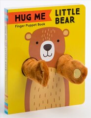 Hug Me Little Bear: Finger Puppet Book цена и информация | Книги для самых маленьких | pigu.lt