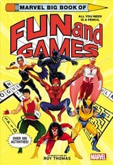 Marvel Big Book of Fun and Games цена и информация | Книги для малышей | pigu.lt