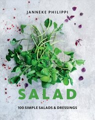 Salad: 100 recipes for simple salads & dressings цена и информация | Книги рецептов | pigu.lt