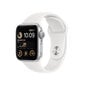 Apple Watch SE GPS + Cellular 44mm Silver Aluminium Case with White Sport Band - Regular 2nd Gen - MNQ23EL/A kaina ir informacija | Išmanieji laikrodžiai (smartwatch) | pigu.lt