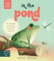 Three Step Stories: In the Pond: Lift the flaps to discover first nature stories in 1... 2... 3! цена и информация | Книги для самых маленьких | pigu.lt