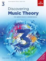 Discovering Music Theory, The ABRSM Grade 3 Answer Book: Answers цена и информация | Книги об искусстве | pigu.lt