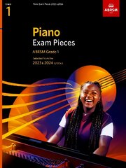 Piano Exam Pieces 2023 & 2024, ABRSM Grade 1: Selected from the 2023 & 2024 syllabus kaina ir informacija | Knygos apie meną | pigu.lt