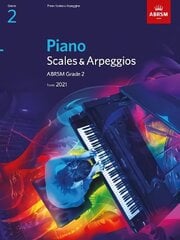 Piano Scales & Arpeggios, ABRSM Grade 2: from 2021 kaina ir informacija | Knygos apie meną | pigu.lt