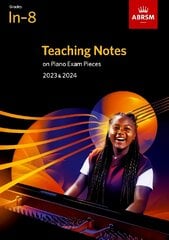 Teaching Notes on Piano Exam Pieces 2023 & 2024, ABRSM Grades In-8 цена и информация | Книги об искусстве | pigu.lt