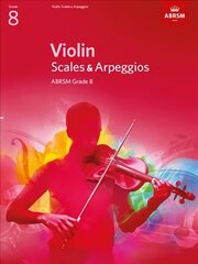 Violin Scales & Arpeggios, Abrsm Grade 8: from 2012 kaina ir informacija | Knygos apie meną | pigu.lt