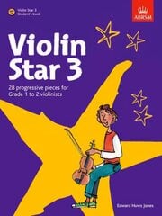 Violin Star 3, Student's book, with CD цена и информация | Книги об искусстве | pigu.lt