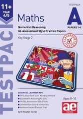 11plus Maths Year 4/5 Testpack a Papers 1-4: Numerical Reasoning Gl Assessment Style Practice Papers kaina ir informacija | Knygos paaugliams ir jaunimui | pigu.lt