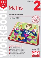 11plus Maths Year 5-7 Workbook 2: Numerical Reasoning kaina ir informacija | Knygos paaugliams ir jaunimui | pigu.lt