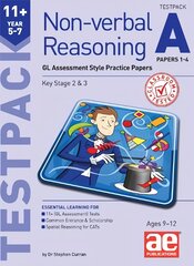 11plus Non-verbal Reasoning Year 5-7 Testpack A Papers 1-4: GL Assessment Style Practice Papers kaina ir informacija | Knygos paaugliams ir jaunimui | pigu.lt