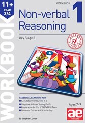 11plus Non-Verbal Reasoning Year 3/4 Workbook 1: Including Multiple Choice Test Technique цена и информация | Книги для подростков  | pigu.lt