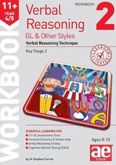 11plus Verbal Reasoning Year 4/5 GL & Other Styles Workbook 2: Verbal Reasoning Technique цена и информация | Книги для подростков  | pigu.lt