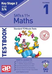 KS2 Maths Year 3/4 Testbook 1: Standard 15 Minute Tests цена и информация | Книги для подростков и молодежи | pigu.lt