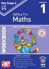 KS2 Maths Year 3/4 Workbook 1: Numerical Reasoning Technique цена и информация | Книги для подростков и молодежи | pigu.lt