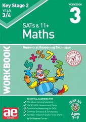 KS2 Maths Year 3/4 Workbook 3: Numerical Reasoning Technique kaina ir informacija | Knygos paaugliams ir jaunimui | pigu.lt