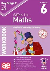 KS2 Maths Year 4/5 Workbook 6: Numerical Reasoning Technique kaina ir informacija | Knygos paaugliams ir jaunimui | pigu.lt