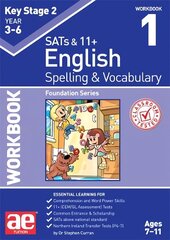 KS2 Spelling & Vocabulary Workbook 1: Foundation Level kaina ir informacija | Knygos paaugliams ir jaunimui | pigu.lt