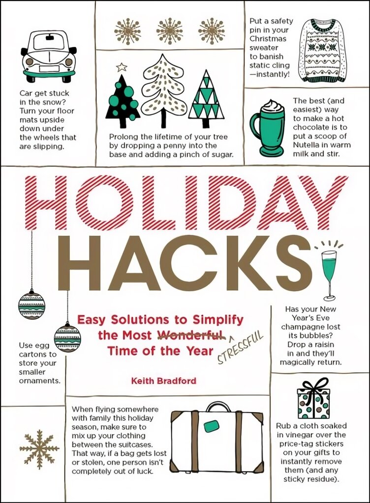 Holiday Hacks: Easy Solutions to Simplify the Most Wonderful Time of the Year kaina ir informacija | Knygos apie sveiką gyvenseną ir mitybą | pigu.lt