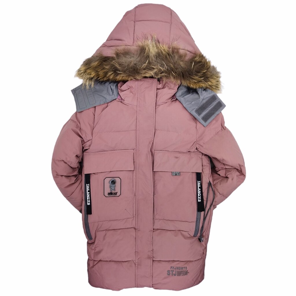 Žieminis paltas mergaitėms kaina ir informacija | Žiemos drabužiai vaikams | pigu.lt