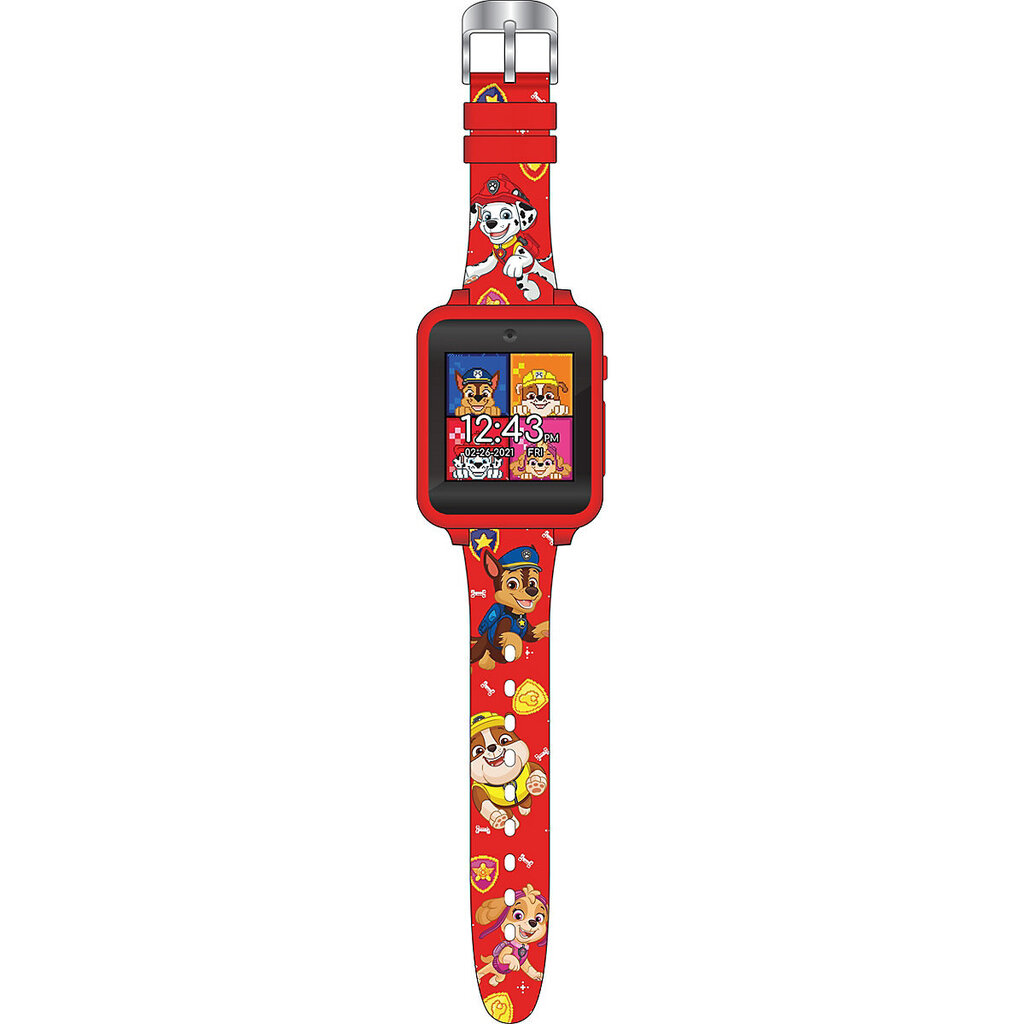 Vaikiškas išmanusis laikrodis Paw Patrol (raudonas) kaina ir informacija | Lavinamieji žaislai | pigu.lt