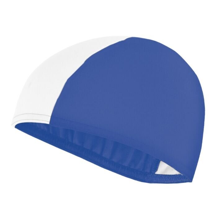 Vaikams plaukimo kepuraitė Spokey, mėlyna, balta kaina ir informacija | Plaukimo kepuraitės | pigu.lt
