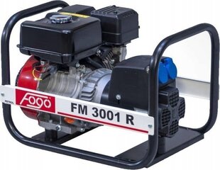 Fogo PORTABLE GENERATOR SET 2,7KW 230V FM3001R цена и информация | Электрогенераторы | pigu.lt