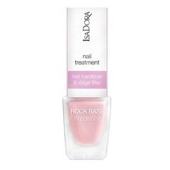 Nagus stiprinanti priemonė IsaDora Rock Base Nail Hardener & Ridge Filler aluslakka, 6 ml. kaina ir informacija | Nagų lakai, stiprintojai | pigu.lt