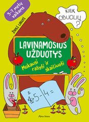 Lavinamosios užduotys 5 - 7 metų vaikams цена и информация | Развивающие книги | pigu.lt