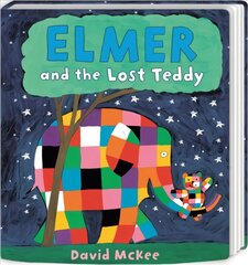 Elmer and the Lost Teddy: Board Book kaina ir informacija | Knygos mažiesiems | pigu.lt