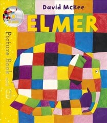 Elmer: Picture Book and CD цена и информация | Книги для самых маленьких | pigu.lt